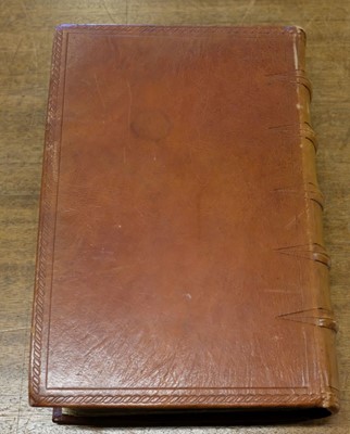 Lot 100 - Bible [English; Matthew's Version]. [The Byble, that is to saye, all the holye Scripture... , 1551]