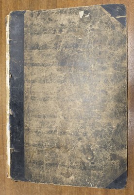 Lot 72 - Ferns. A large album of dried and pressed specimens, late Victorian