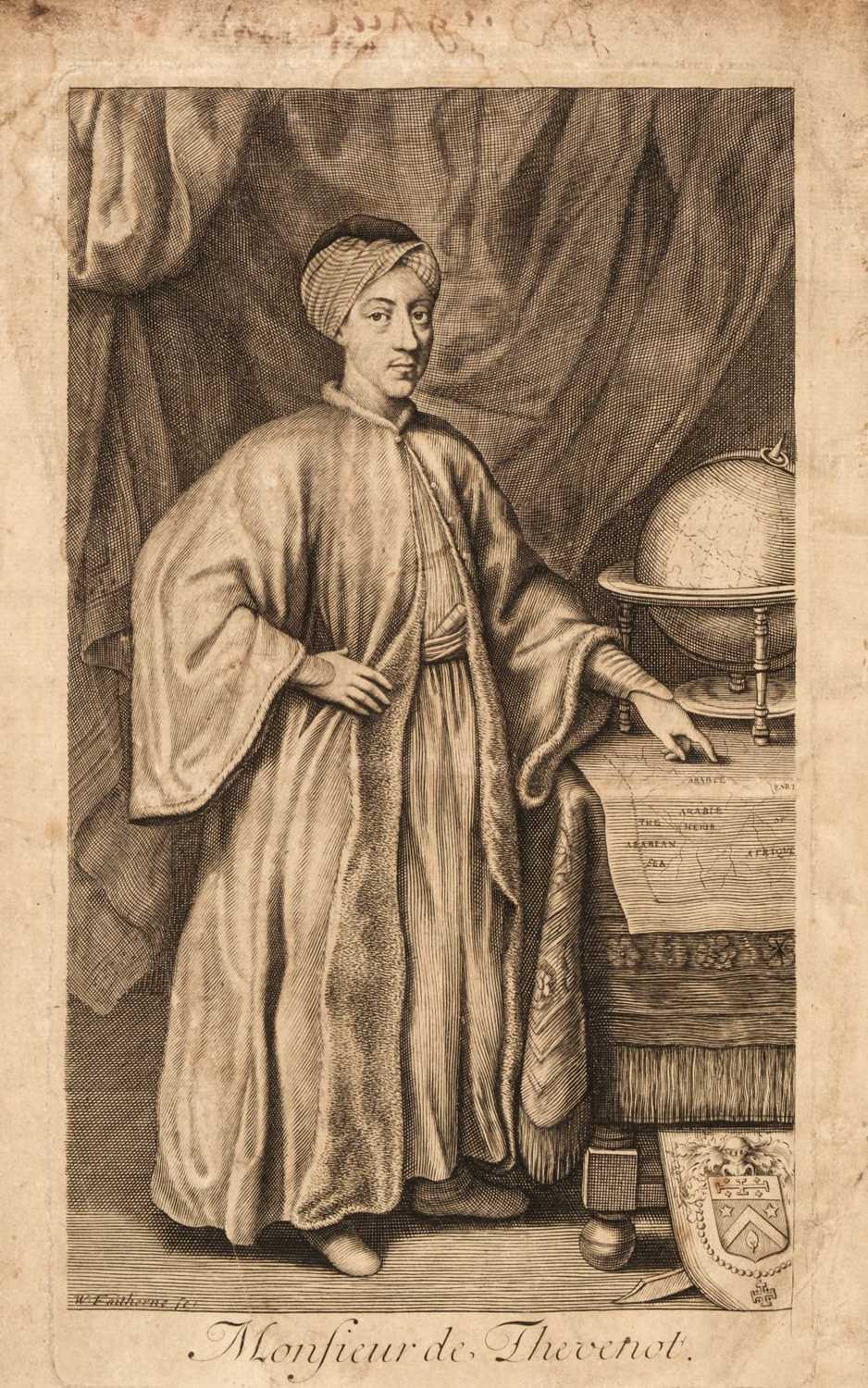 Lot 39 - Thévenot (Jean de). The Travels of Monsieur de Thevenot into the Levant, 1687