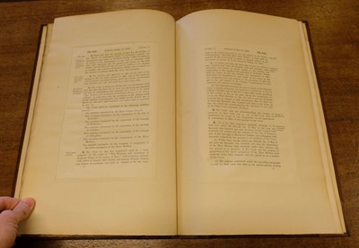 Lot 64 - Rochester, Kent. A collection of Statutes concerning Rochester Bridge, 1733