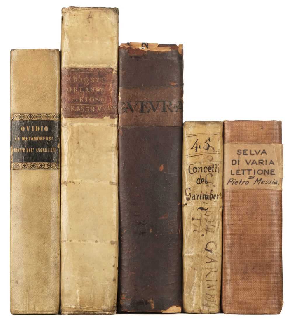 Lot 112 - Ovid. Le Metamorfosi di Ovidio, Venice, 1580