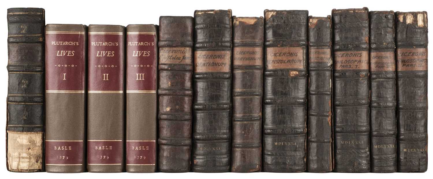 Lot 115 - Herodotus. Historiae Libri IX: : Et de vita homeri libellus, Frankfurt: Andrae Wecheli, 1584