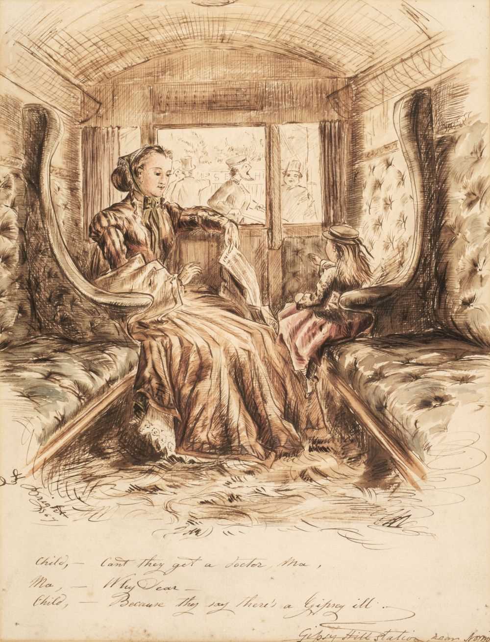 Lot 484 - Bright (Henry, 1810/14-1873). At Gipsy Hill Station, 1867