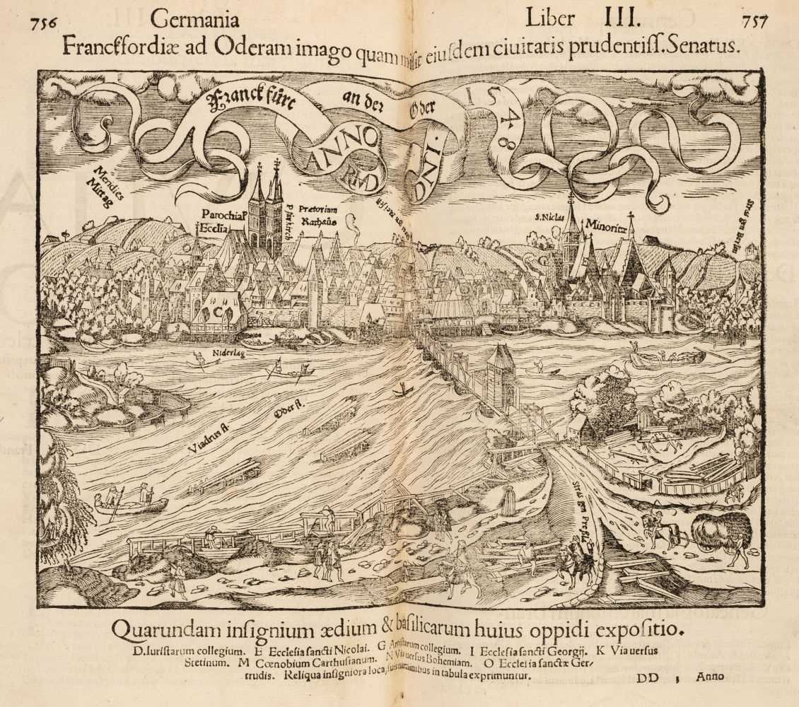 Lot 98 - Munster (Sebastian). Cosmographiae Universalis Lib. VI..., [Basel: Heinrich Petri, circa 1550]