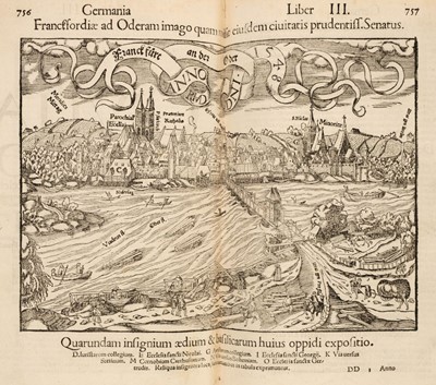 Lot 98 - Munster (Sebastian). Cosmographiae Universalis Lib. VI..., [Basel: Heinrich Petri, circa 1550]