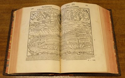 Lot 98 - Munster (Sebastian). Cosmographiae Universalis Lib. VI..., [Basel: Heinrich Petri, circa 1550]