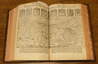 Lot 98 - Munster (Sebastian). Cosmographiae Universalis Lib. VI..., [Basel: Heinrich Petri, circa 1550]