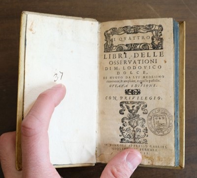 Lot 109 - Patrizi (Francesco). Il Sacro Regno del vero reggimento, 1569
