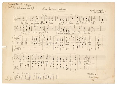 Lot 195 - Davies (Peter Maxwell, 1934-2016). A significant archive comprising approx. 120 individual items