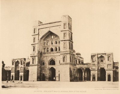Lot 15 - Führer (Alois Anton). The Sharqi Architecture of Jaunpur, Calcutta: Thacker, Spink & Co, 1889