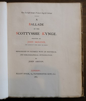 Lot 177 - Tyndale (William). The Prophete Jonas, facsimile edition, London: Willis and Sotheran, 1863