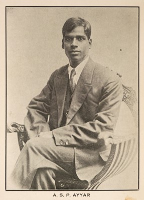 Lot 3 - Ayyar (A. S. P.). An Indian in Western Europe, 2 volumes in 1, Bangalore: R. C. S. Maniam, 1929