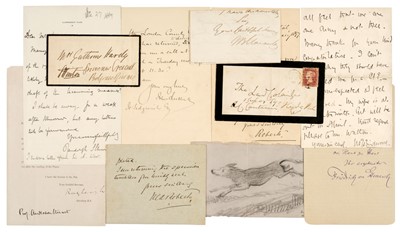 Lot 255 - Military, Medicine, Politics, Clergy, etc. A collection of approximately 140 autographs