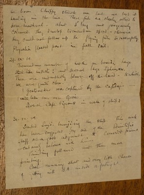 Lot 49 - British Antarctic Expedition, 1910-1913. Typescript of the diary