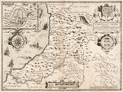 Lot 111 - Cardiganshire. Speed (John), Cardigan Shyre Described..., circa 1614