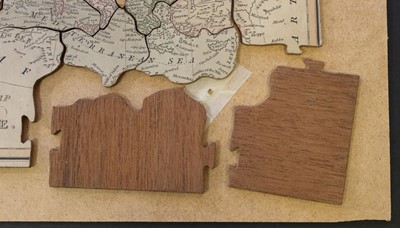 Lot 432 - Jigsaw map. A New Map of Europe, London: William Darton, 1829