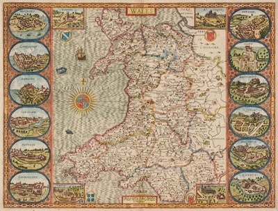 Lot 173 - Wales. Speed (John), Wales, Thomas Bassett & Richard Chiswell 1676