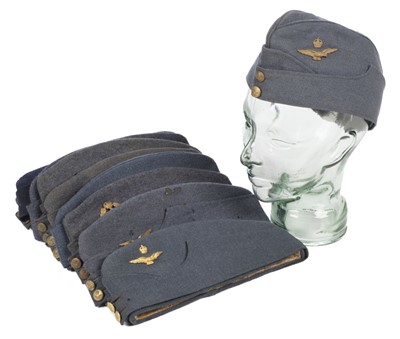 Lot 141 - Side Caps. A collection of WWII RAF side caps
