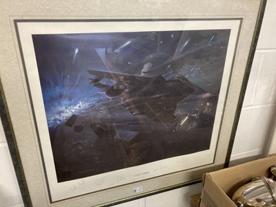 Lot 131 - Turner (Michael). Gulf Strike, colour print and one other print