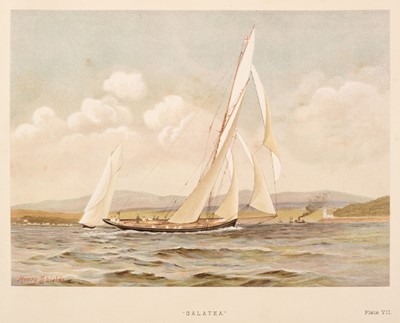 Lot 59 - Meikle (James & Henry Shields). Famous Clyde Yachts 1880-87, 1888