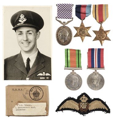 Lot 440 - DFM Group. Flight Sergeant Herbert Tricks, Royal Air Force