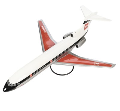 Lot 74 - Desktop Model Aircraft. A presentation model of De Havilland 121 G-ARPA in BEA livery circa 1962