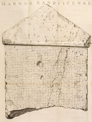 Lot 342 - Spon (Jacob). Recherches curieuses d'Antiquite, 1683
