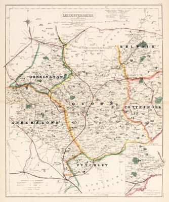 Lot 63 - Walker (J. & C., publishers). Hobson's Fox-Hunting Atlas..., circa 1860