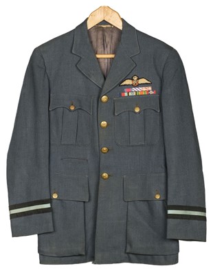 Lot 159 - RAF Tunic. A WWII RAF tunic worn by an Air Commodore, DSO, DFC, AFC, MID