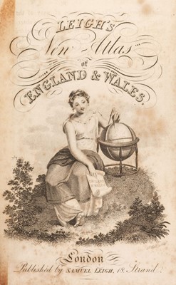 Lot 58 - Leigh (Samuel). Leigh's New Pocket Road Book of England and Wales..., 1825