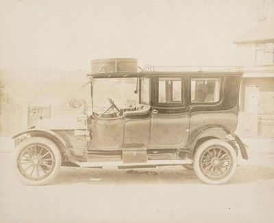 Lot 243 - Early Motoring. Two photographs by Argent Archer circa 1910
