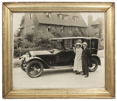 Lot 242 - Early Motoring. Napier Motor Car of Israel Zangwill Esq crirca 1920s