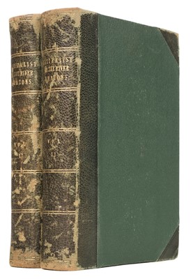 Lot 1 - Bates (Henry Walter). The Naturalist on the River Amazons, 2 volumes, 1st edition, 1863