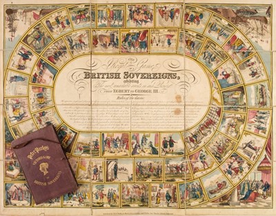 Lot 465 - Wallis (J. & E., and Wallis Jr, J.). The Royal Game of British Sovereigns, c.1820, & 1 other similar
