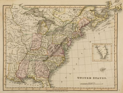 Lot 35 - Smith (Charles). Smith's New General Atlas containing Distinct Maps, 1830
