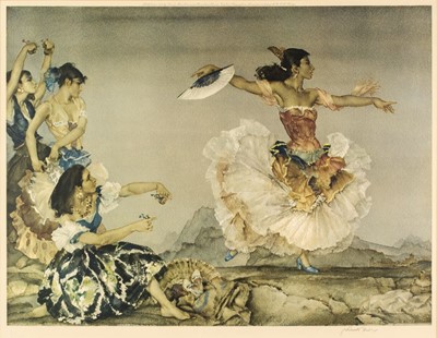 Lot 184 - Flint (William Russell, 1880–1969). Danze Montaña, 1960