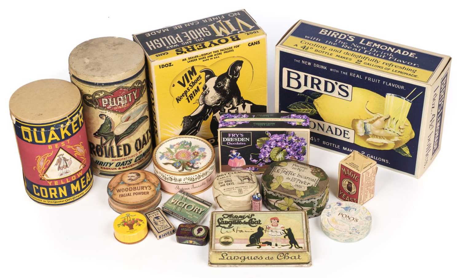 Lot 466 - Advertising Boxes. A large collection of printed packaging, mostly early-mid 20th century