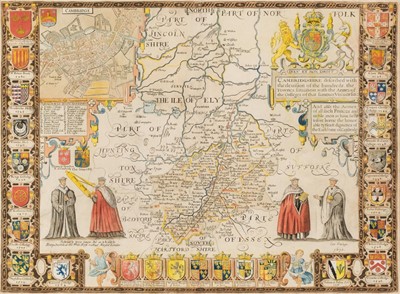 Lot 104 - Cambridgeshire. Speed (John), Cambridgeshire described..., Henry Overton, 1707 or later