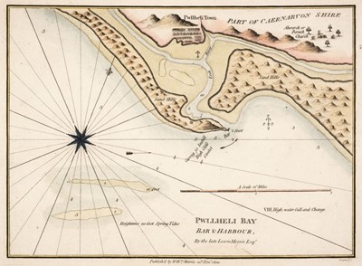 Lot 172 - Wales. Morris (William), A collection of 17 maps of Ports & Harbours, 1800