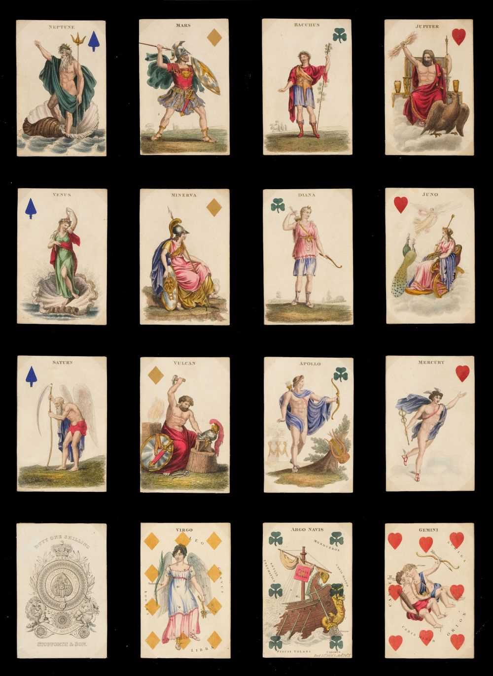 Lot 108 - Hodges (Charles, publisher). Astronomical Playing Cards, London, c.1828