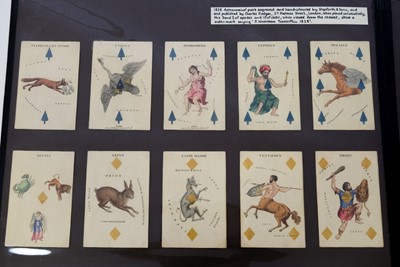 Lot 108 - Hodges (Charles, publisher). Astronomical Playing Cards, London, c.1828