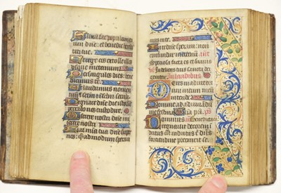 Lot 249 - Book of Hours. Illuminated manuscript Book of Hours on parchment, Northern France, c. 1450
