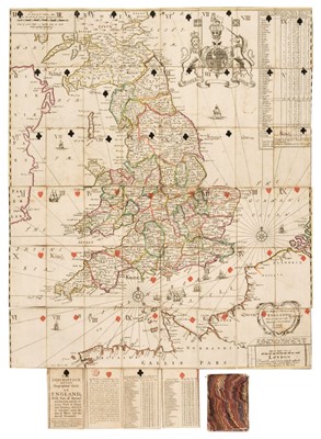Lot 121 - Lenthall (John, publisher). Geographical Cards of England, with part of Scotland... [c.1712-1717]