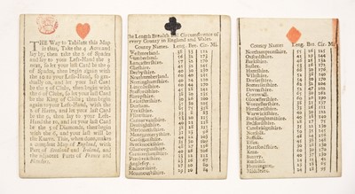 Lot 121 - Lenthall (John, publisher). Geographical Cards of England, with part of Scotland... [c.1712-1717]