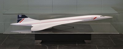 Lot 64 - Concorde. A very fine Concorde model in the style of Westway Models