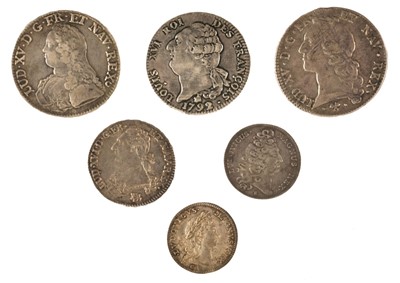 Lot 486 - France. Louis XIV (1643-1715). AR Jetons, 1680 ..., and others