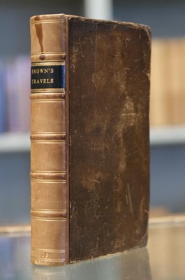 Lot 8 - Campbell (John). The Travels and Adventures of Edward Brown, 1739