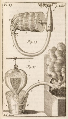 Lot 242 - Hales (Stephen). Vegetable Staticks: Or, An Account of some Statical Experiments