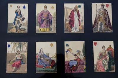 Lot 109 - Hodges (Charles, publisher). Geographical playing cards, London, 1827