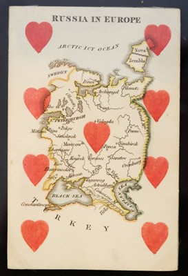 Lot 109 - Hodges (Charles, publisher). Geographical playing cards, London, 1827